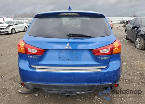 2017 Mitsubishi Outlander Sport Es из США, поврежденный, VIN JA4AP3AU7HZ001568